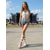 cheap Women-Women's Black Knee High Gladiator Sandals with Bowknot Straps – Edgy Strappy Summer Boots for Music Festivals, Rave and Vacation