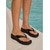 abordables Femmes-Tongs blanches à plateforme pour femmes - sandales compensées confortables et épaisses, idéales pour les vacances tropicales au bord de la piscine dans les complexes hôteliers de luxe. &amp;vacances d'été