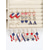 cheap Accessories-United States 250th Anniversary Women's Alloy Patriotic Dangle Earrings, Multiple USA Flag &amp; Heart Styles, Red White Blue Statement Jewelry for Party &amp; Festival Wear