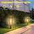 cheap Landscape Lights-1 Pack Solar Pathway Lights Outdoor, Solar Outdoor Lights, Bright Solar Garden Lights Waterproof, Auto On/Off Outdoor Solar Lights for Yard Landscape Path Lawn Patio Walkway