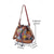 voordelige Handtas &amp; Draagtassen-Dames leren bucket bag in bohemian stijl, met een veelkleurig bloemenpatroon, veelzijdig te dragen, verstelbare schouderbanden, perfect voor dagelijks gebruik.