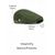 billige Tilbehør-Grønn nettingcaps i polyester for menn, tilgjengelig i flere farger, perfekt for St. Patricks dag og hverdagsbruk