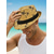 cheap Vacation Accessories-Men's Straw Fedora Hat with Palm Tree Print, Lightweight Breathable Woven Summer Trilby in Multiple Colors, Casual Resort Style for Spring Beach Vacation &amp; Everyday Wear