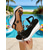 baratos Mulheres-Sandálias plataforma femininas brancas com estampa floral - salto plataforma com strass brilhantes e tiras transparentes, perfeitas para festas na piscina em resorts, férias em destinos tropicais e casamentos ao ar livre no verão.