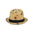 cheap Vacation Accessories-Men's Straw Fedora Hat with Palm Tree Print, Lightweight Breathable Woven Summer Trilby in Multiple Colors, Casual Resort Style for Spring Beach Vacation &amp; Everyday Wear