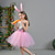 baratos Fantasia de Animal-Tutu manto Animal Coelho coelhinho da Páscoa Vestidos Engraçado Crianças Para Meninas Dia Das Bruxas Páscoa Carnaval Festa Fantasias fáceis de Halloween Vestir-se