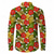 abordables Tapas-Retro Antiguo Años 70 Camisas Camisa hawaiana Larga Hippie Floral Disfraz Hombre Mascarada Festival de Música Fiesta Ropa Cotidiana Adulto Camisas