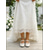 abordables mariée-Chaussures plates de mariage en dentelle ivoire pour femmes - élégantes ballerines Mary Jane pour les mariages champêtres