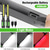 billige Lommelykter-Arbeidslys for mekaniker, 2400 lm LED, 4400 mAh oppladbar, magnetisk, arbeidslys under panseret med kroker for bilreparasjon/inspeksjon/garasje/verksted/nødsituasjon