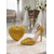 voordelige Bruid-damesschoen met gouden strasssteentjes &amp;Tassenset, elegante pumps met enkelbandje en bijpassende clutch, bruidsstijl voor een stadsbruiloft