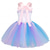 tanie Stroje dla dziewcząt-Syrena Księżniczka Sukienka Tutu Kostium na imprezę tematyczną Film Cosplay for Dla dziewczynek Dla dzieci Halloween Bal maskowy Urlop Impreza Święto