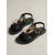 preiswerte Frauen-Braune Boho-Sandalen für Damen mit bunten Perlen und Herzanhänger – sommerliche T-Riemen-Sandalen im Ethno-Stil für den Urlaub &amp;Badebekleidung und Sommerreisen