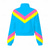 voordelige Outfits-Hippie Jaren '80 Street Style Broeken Outfits Jack Lange Mouwen Schijf Geometrisch Kostuum Uniseks Carnavalskostuum Maskerade Casual Dagelijks gebruik Feesten &amp; Uitgaan Volwassenen Top Broeken Lente