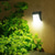 voordelige Wandverlichting buiten-Solar wandlamp voor buiten, IP65 waterdichte terrasverlichting op zonne-energie, LED-wandlampen op zonne-energie voor buiten, voor trappen, hekken, muren, looppaden en tuinen.