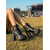 baratos Mulheres-Botas pretas de plataforma para mulheres, estilo festival - botas ousadas de bico aberto, com cadarço e salto grosso, além de tiras com fivela. &amp;Sola tratorada para festivais de música e shows. &amp;raves