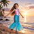 cheap Girls' Costumes-Mermaid Princess Dress Theme Party Costume Cosplay for Girls' Kid's Carnival Masquerade Book Week Vacation Party Holiday