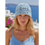 voordelige Vakantieaccessoires-Dames boho muts met bloemenprint, gehaakt en gemaakt van een katoenmix, verkrijgbaar in diverse kleuren, ideaal voor dagelijks gebruik, reizen en vakanties. &amp;strandresortstijl