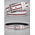 cheap Vacation Accessories-Men's Faux Leather Belt – Multi-Color, Adjustable Sizes, Stylish Design, Perfect for Weddings, Parties, Casual Vacations and Golf Training Wear