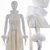 abordables Accessoires et plus-Rococo Victorienne Renaissance Col à volants élisabéthain Noble Déguisement Unisexe Halloween Carnaval Performance LARP Foire de la Renaissance Adulte Collier Toutes saisons