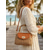 cheap Vacation &amp; Travel Bags-Women's Vintage Straw Woven Handbag with Bamboo Handle, Leather Flap Crossbody Bag with Adjustable Strap, Summer Beach Vacation &amp; Daily Casual Tote, Multi-Color Available
