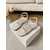 baratos Mulheres-Sandálias femininas douradas com salto bloco e rede de strass - sapatos elegantes para jantares de resort em férias.
