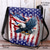 ieftine Accesorii-Geantă crossbody pentru femei din poliester, curea reglabilă, imprimeu îndrăzneț cu vultur și steag american, perfectă pentru aniversarea a 250 de ani a SUA, Ziua Independenței și pentru uz casual de zi cu zi