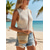 cheap Vacation &amp; Travel Bags-Women's Woven Straw Shoulder Bag, Multi-Color Stripe Design, Adjustable Strap, Eco-Friendly Braided Material, Stylish Summer Tote, Ideal for Daily Casual Wear and Vacation Travel