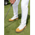 tanie Męskie buty golfowe-Białe i brązowe buty golfowe dla mężczyzn, cholewka ze skóry, lekka amortyzacja, podeszwa antypoślizgowa, idealne na pole golfowe i do aktywności na świeżym powietrzu