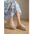 economico Sandali espadrilles-Ciabatte con plateau da donna in stile boho beige all'uncinetto - comodi sandali espadrillas intrecciati con ricami traforati per resort all'aperto e giardini tropicali &amp;vacanze estive