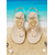 voordelige Platte Sandalen-Elegante abrikooskleurige jelly sandalen voor dames - waterdichte teenslippers met 3D-bloemenversieringen voor strandvakanties en feestjes bij het zwembad. &amp;zomer resortkleding