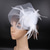 cheap Fascinators-Fascinators Polyester Wedding Birthday Vintage Cute Retro With Feather Headpiece Headwear