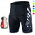 baratos Calções, collants e calças de homem-Homens Shorts de ciclismo Calções de bicicleta Bermudas Acolchoadas Para Ciclismo Côr Sólida Moto Calção Shorts acolchoados / camurça com 3 bolsos traseiros Secagem Rápida Confortável Respirável