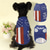 economico Abbigliamento &amp; Accessori-Gilet per cani ispirato alla bandiera americana: maglietta perfetta per cani, canotta ideale da indossare tutti i giorni, materiali di qualità per le celebrazioni del giorno dell'indipendenza per un