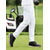 tanie Męskie buty golfowe-Białe i brązowe buty golfowe dla mężczyzn, cholewka ze skóry, lekka amortyzacja, podeszwa antypoślizgowa, idealne na pole golfowe i do aktywności na świeżym powietrzu
