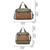 abordables Bolsos de viaje para vacaciones-Bolso de viaje de poliéster de gran capacidad para mujer con múltiples compartimentos, expandible, multicolor, perfecto para deportes casuales, viajes de negocios y uso vacacional.