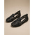 economico Ballerine da donna-Espadrillas da donna eleganti in rete nera - scarpe basse traspiranti con lacci e paillettes e suola morbida, ideali per crociere e viaggi in yacht di lusso. &amp;abiti da resort estivo