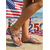 billige Damesko-Patriotiske flip-flops til dame i USA til 250-årsjubileum - string-sandaler med stjerne- og stripemønster og gullspenne til uavhengighetsdagen i 2026 og strandferier &amp;sommerparader