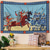 cheap Wall Tapestries-Medieval Knight Archer Hunting Scene Soldiers With Flags Starry Night Sky Wall Tapestry Vintage Gothic Heraldic Art Wall Hanging For Living Room Bedroom Man Cave Home Decor History Gift
