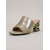 billiga Bröllopsgäst-Damsandaler med guldfärgad blockklack, eleganta slip-on-skor för bröllopsgäster i staden, eleganta metallklackar för formella tillfällen &amp;kvällsevenemang