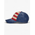 billige Tilbehør-Justerbar unisex-caps med amerikansk flagg, polyestertrykk, vintage-stil, egnet for USAs 250-årsjubileum, uavhengighetsdagen og hverdagsreiser.
