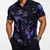 abordables Plantas tropicales-Hombre Floral camisa hawaiana Manga Corta Hawaiano Complejo Casual Verano Primavera Cuello Vuelto Abotonar Bolsillo Negro Azul Piscina Morado Verde Trébol