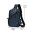 abordables Sacs pour homme-Sac bandoulière pour homme en polyester imperméable, disponible en plusieurs couleurs. Grande capacité, multi-poches, idéal au quotidien, en voyage ou pour les activités de plein air.