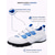 tanie Męskie buty golfowe-Męskie Zabytkowe Sportowy Codzienny Codzienny Na zewnątrz Golf Mikrowłókno Wygodny Sznurowane Czarny i biały Biały / Niebieski Czarny Lato Wiosna Jesień