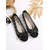 cheap Women's Flats-Women's White Lace Ballet Flats - Comfortable Mesh Slip-on Work Shoes with Bow Decor for Office, Daily Casual &amp; Professional Wear