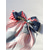 cheap Accessories-Women's Patriotic Polyester Bow Hair Clip, Large Multi-Pattern Flag Print Hair Bow Barrette for USA 250th Anniversary, Independence Day, Casual Wear, Travel and Vacation Styling