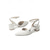 economico Madre della Sposa/Sposo-Décolleté rosa da donna con tacco a blocco e cinturino alla caviglia, eleganti scarpe da madre della sposa per matrimoni in giardino, comode scarpe eleganti con tacco basso per cerimonie all'aperto.
