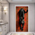 cheap Garage &amp; Door Banners-Posters Door Cover Outdoor Banners Leopard Cute 3D Party Dorm Teens Room College Dorm Guys Man Cave Frat Bedroom Shooting Backgrounds Home Decor
