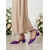 economico Madre della Sposa/Sposo-Décolleté rosa da donna con tacco a blocco e cinturino alla caviglia, eleganti scarpe da madre della sposa per matrimoni in giardino, comode scarpe eleganti con tacco basso per cerimonie all'aperto.