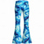 abordables Fondos-Retro Antiguo Boho Años 70 Pantalones Los pantalones de campana Hippie Disco Alta cintura Psicodélico Disfraz Mujer Víspera de Todos los Santos Carnaval Festival de Música Fiesta temática retro Adulto