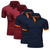 ieftine Polo clasic pentru bărbați-Bărbați Tricouri polo Cămașă de golf Casual Sport Rever Manșon scurt Modă De Bază Bloc Culoare Peteci 4 piese Vară Fit regulat Alb (4 pachete) Negru (4 pachete) Roșu+Alb+Albastru+Portocaliu Albastru
